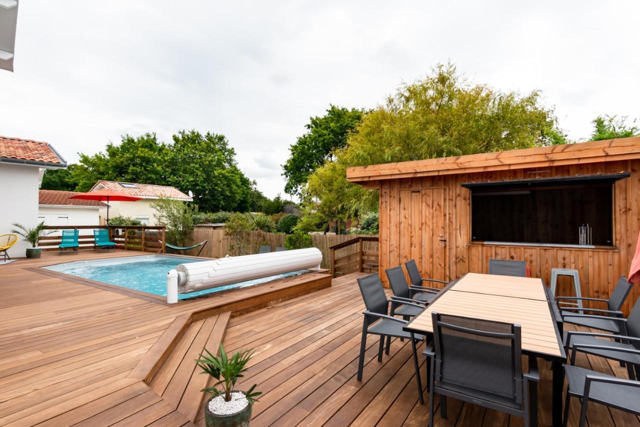 Frenchyhomes☆Villadeluxe☆Plage☆Piscine Andernos-les-Bains Exterior foto