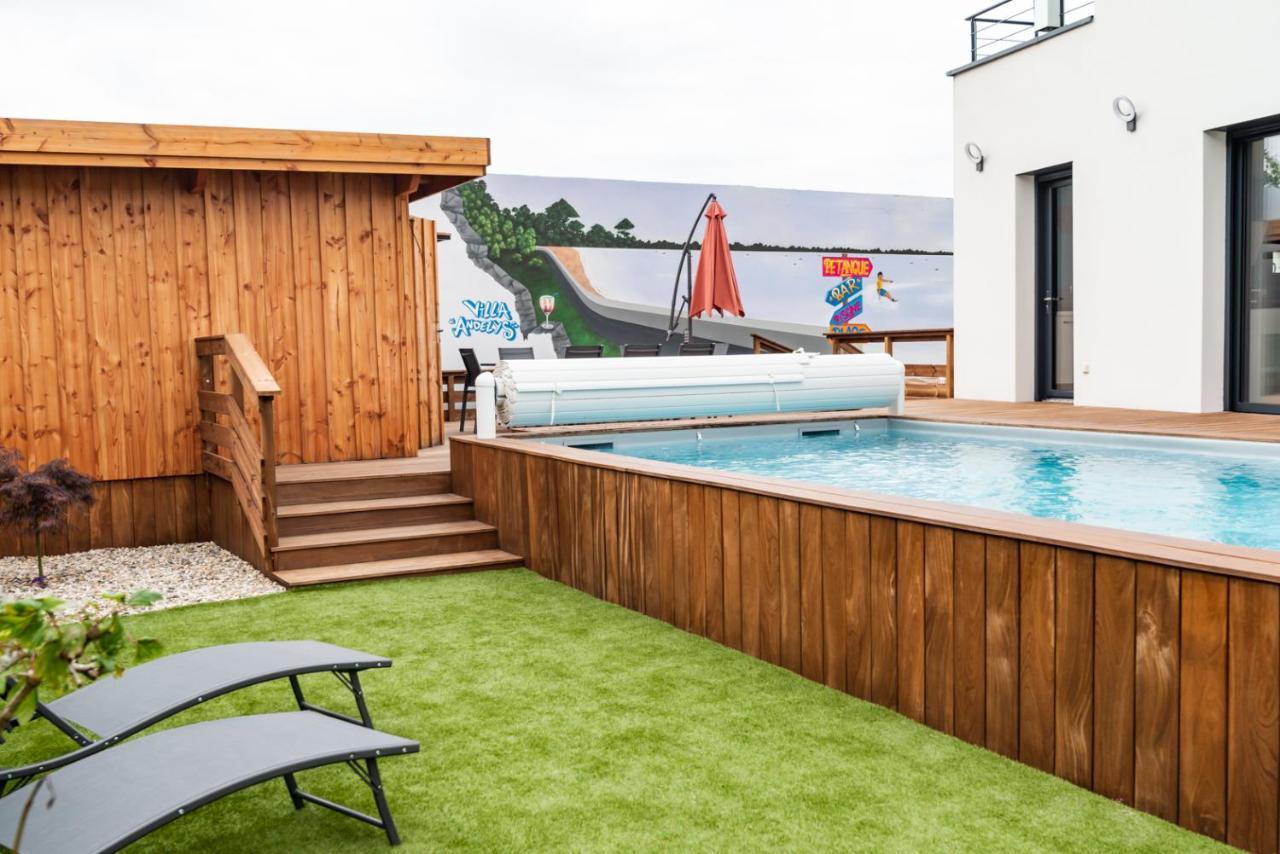 Frenchyhomes☆Villadeluxe☆Plage☆Piscine Andernos-les-Bains Exterior foto