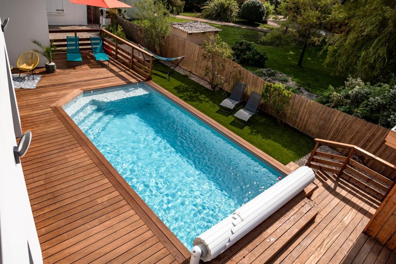 Frenchyhomes☆Villadeluxe☆Plage☆Piscine Andernos-les-Bains Exterior foto
